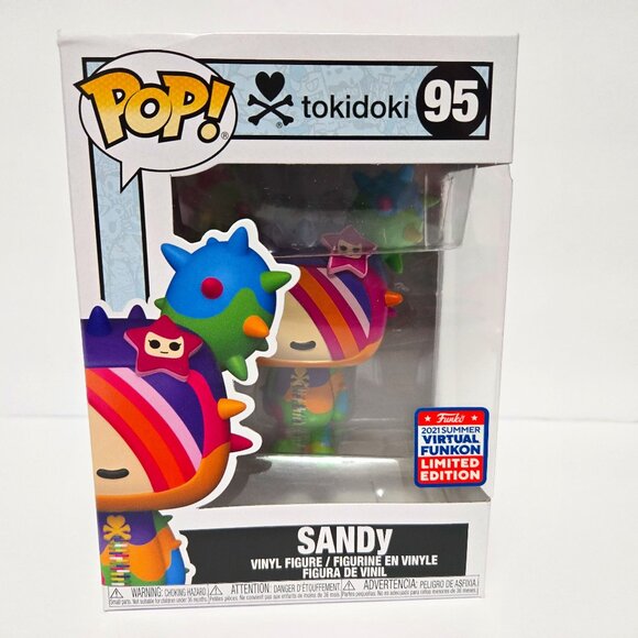 Funko Pop - Tokidoki - SANDy #95 - Rainbow (2021 Summer Virtual Funkon SE) - Picture 1 of 8